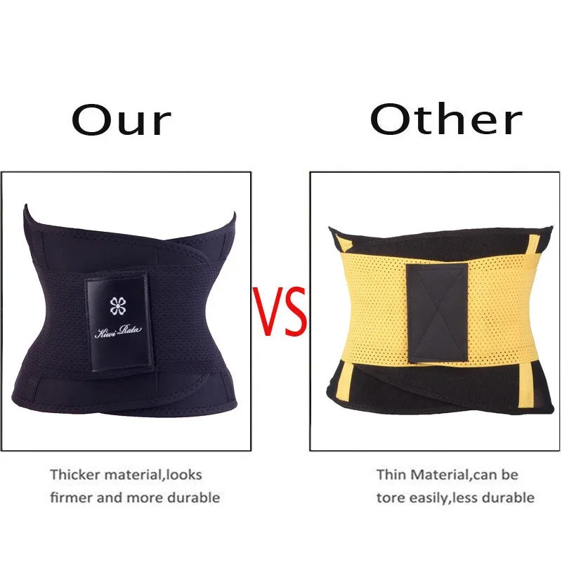 Brilliant Hippie Fitness Belt Xtreme Power Thermo Slimming Hot Body Shaper Trimmer Waist Trainer
