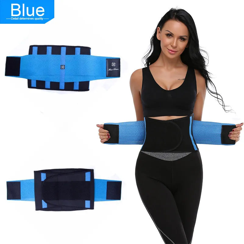 Brilliant Hippie Fitness Belt Xtreme Power Thermo Slimming Hot Body Shaper Trimmer Waist Trainer