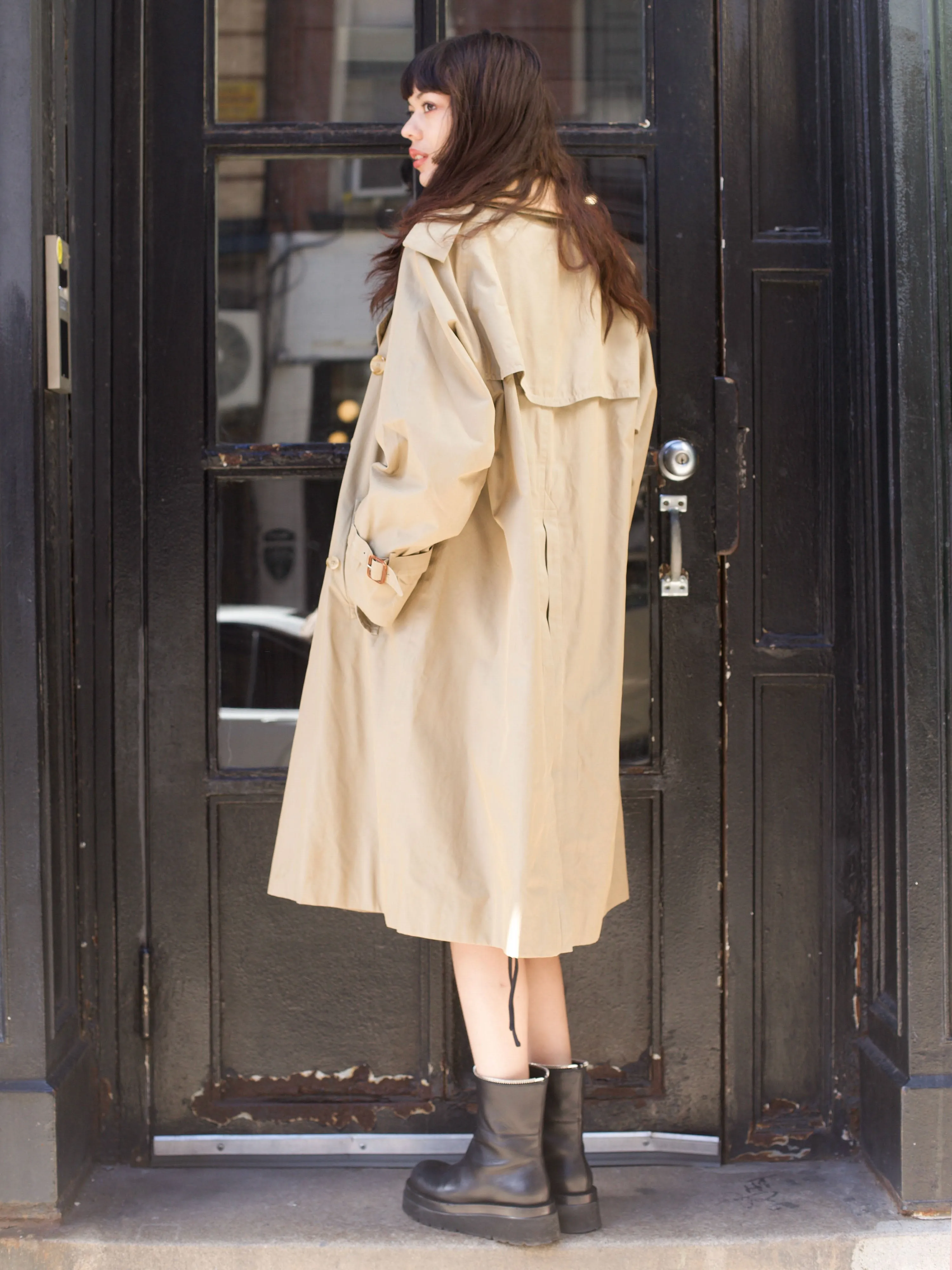Burberry Khaki Trench Coat