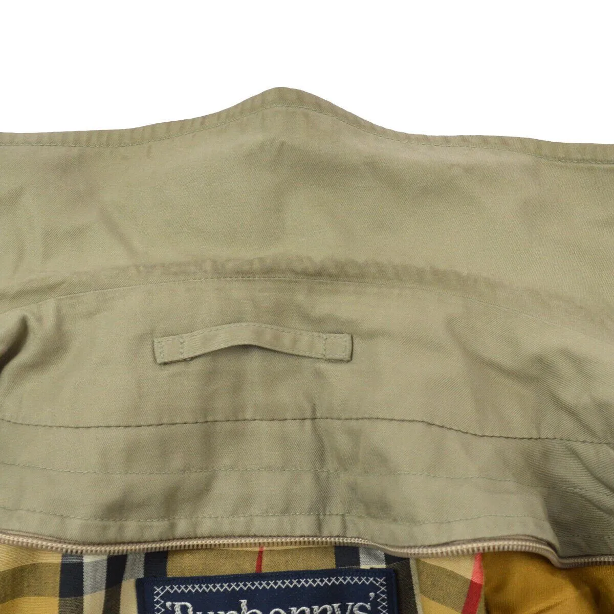 Burberry Long Sleeves Trench Coat Jacket Beige Single Breasted 02558