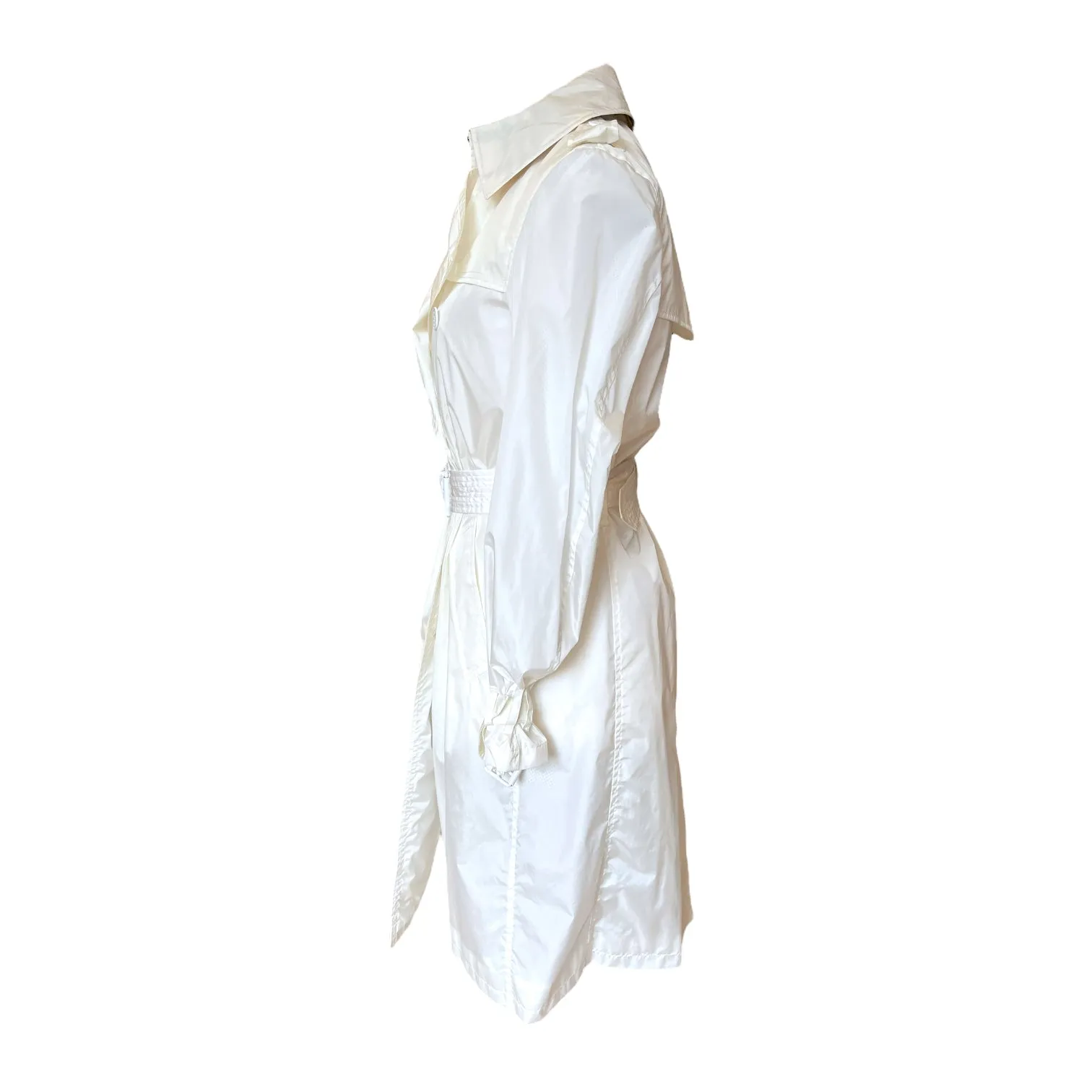 Burberry White Trench Coat