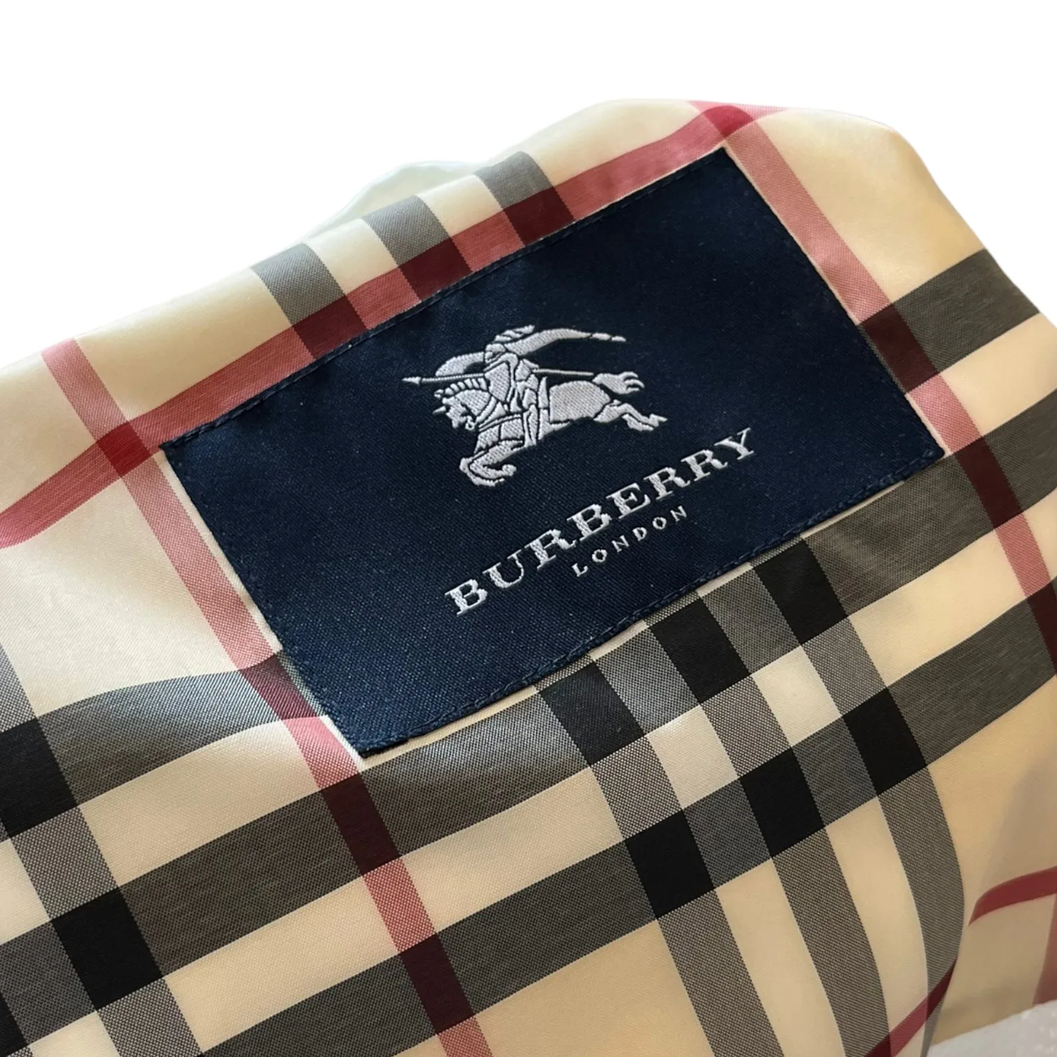 Burberry White Trench Coat