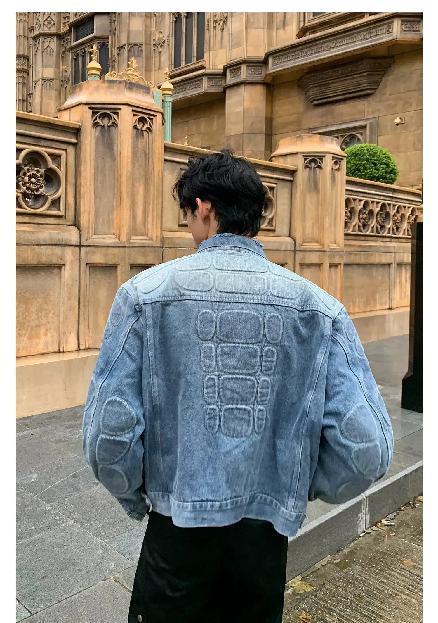 Button Closure Denim Jacket
