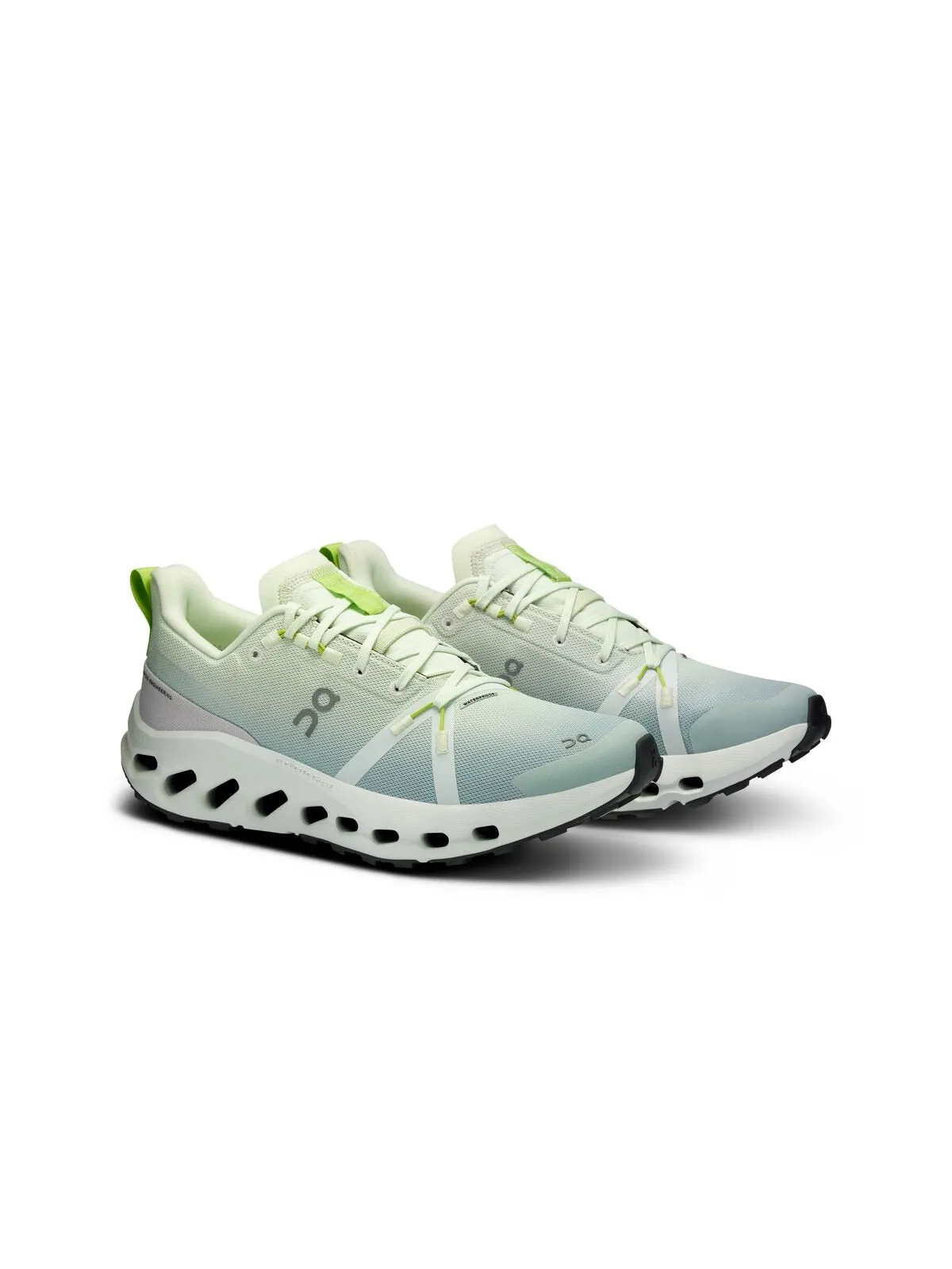 Buty do biegania w terenie damskie ON RUNNING Cloudsurfer Trail Waterproof zielony