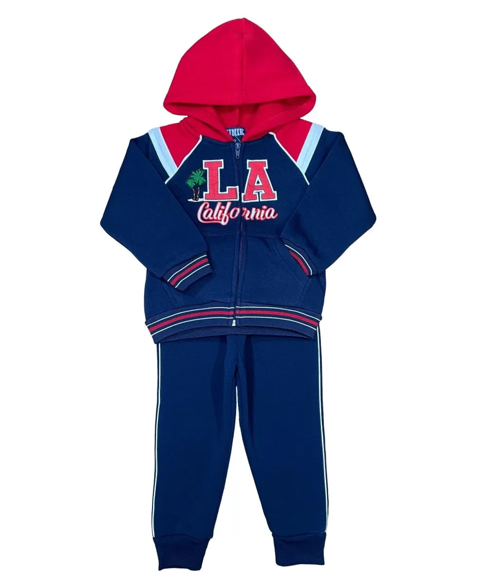 BW2232 LA California Boy Fleece Set