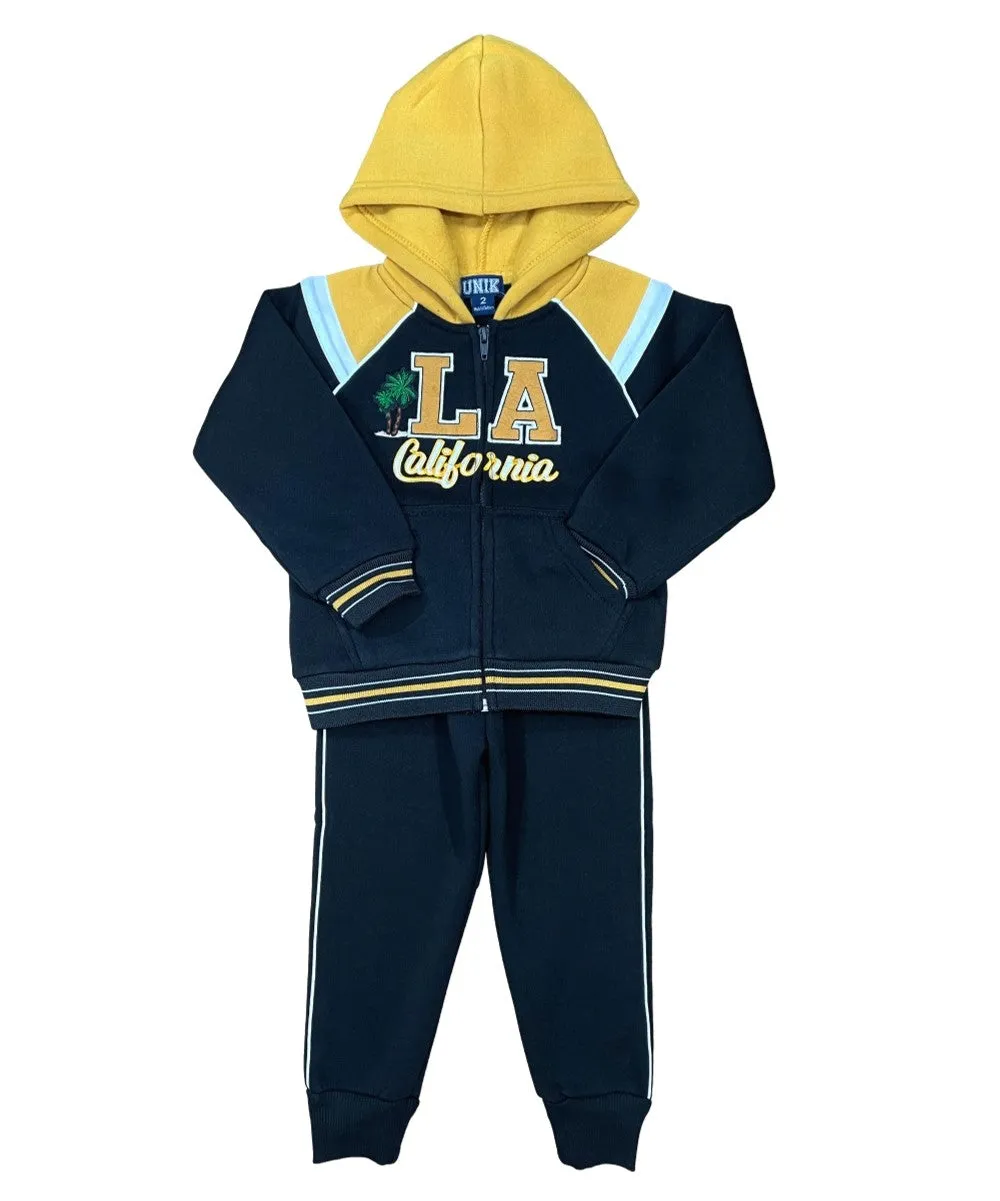 BW2232 LA California Boy Fleece Set