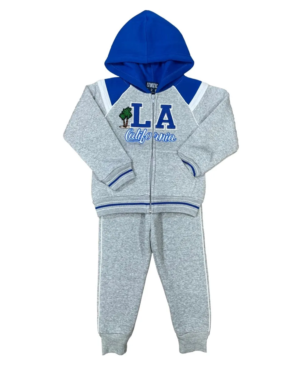 BW2232 LA California Boy Fleece Set