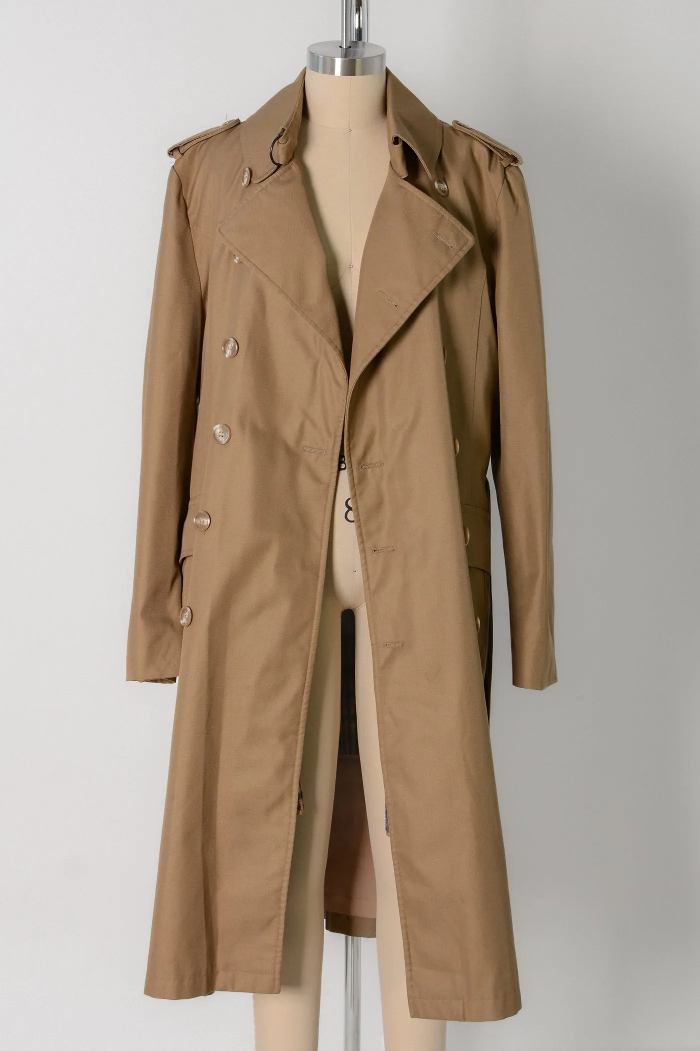 Camel Foxrun Liner Trench Coat
