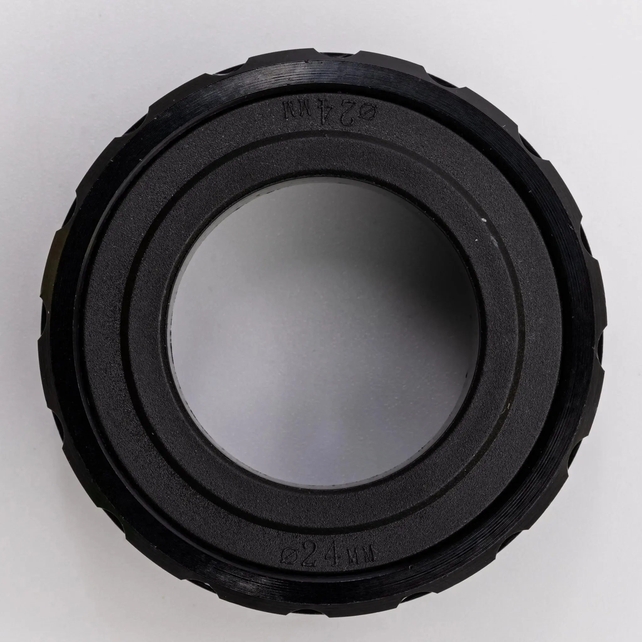 Ceramic BB52 Bottom Bracket Threaded BSA 68-73mm for Shimano Hollowtech II 24mm Crank Black