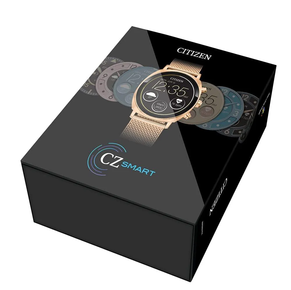 Citizen CZ Gold Stainless Steel Smartwatch