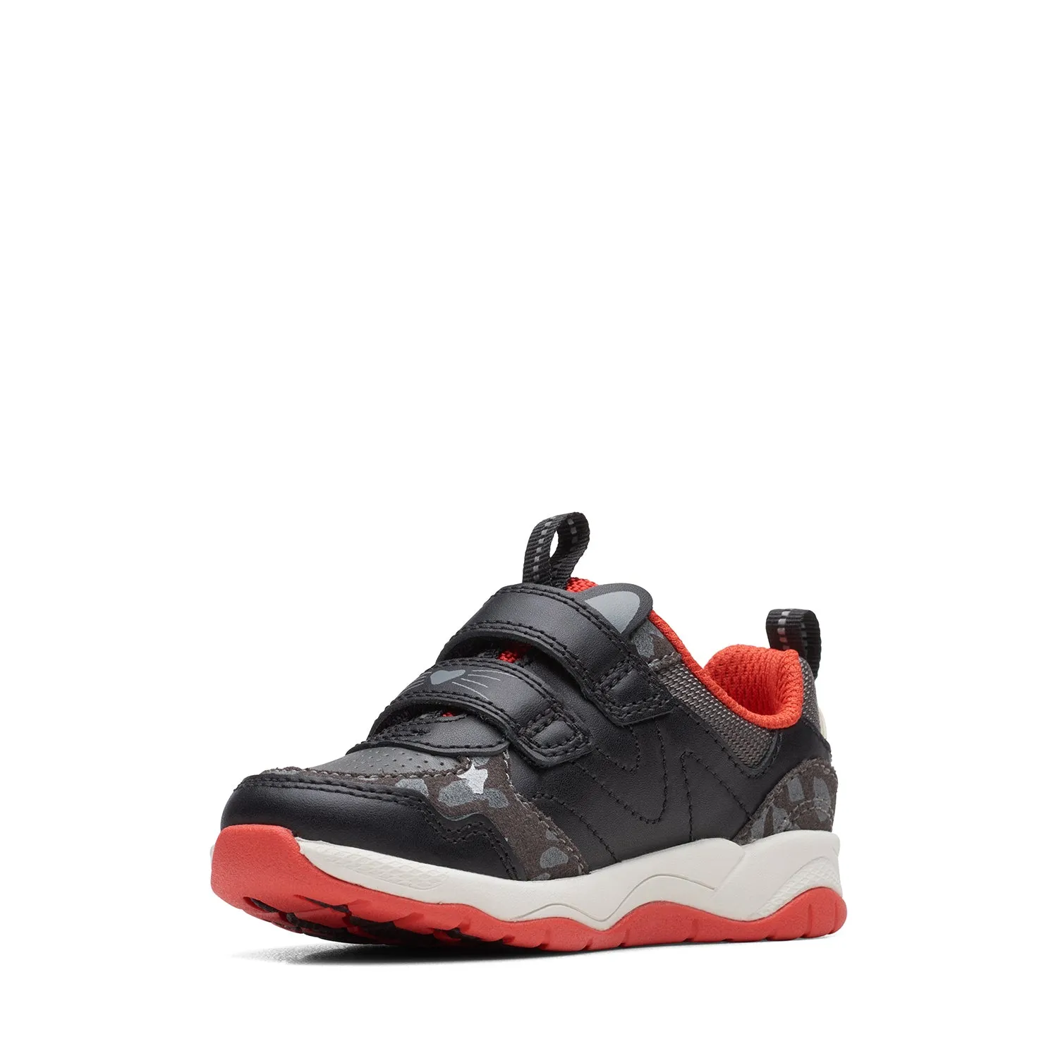 CLARKS BOYS CLOWDER RUN TODDLER (WIDE FIT)