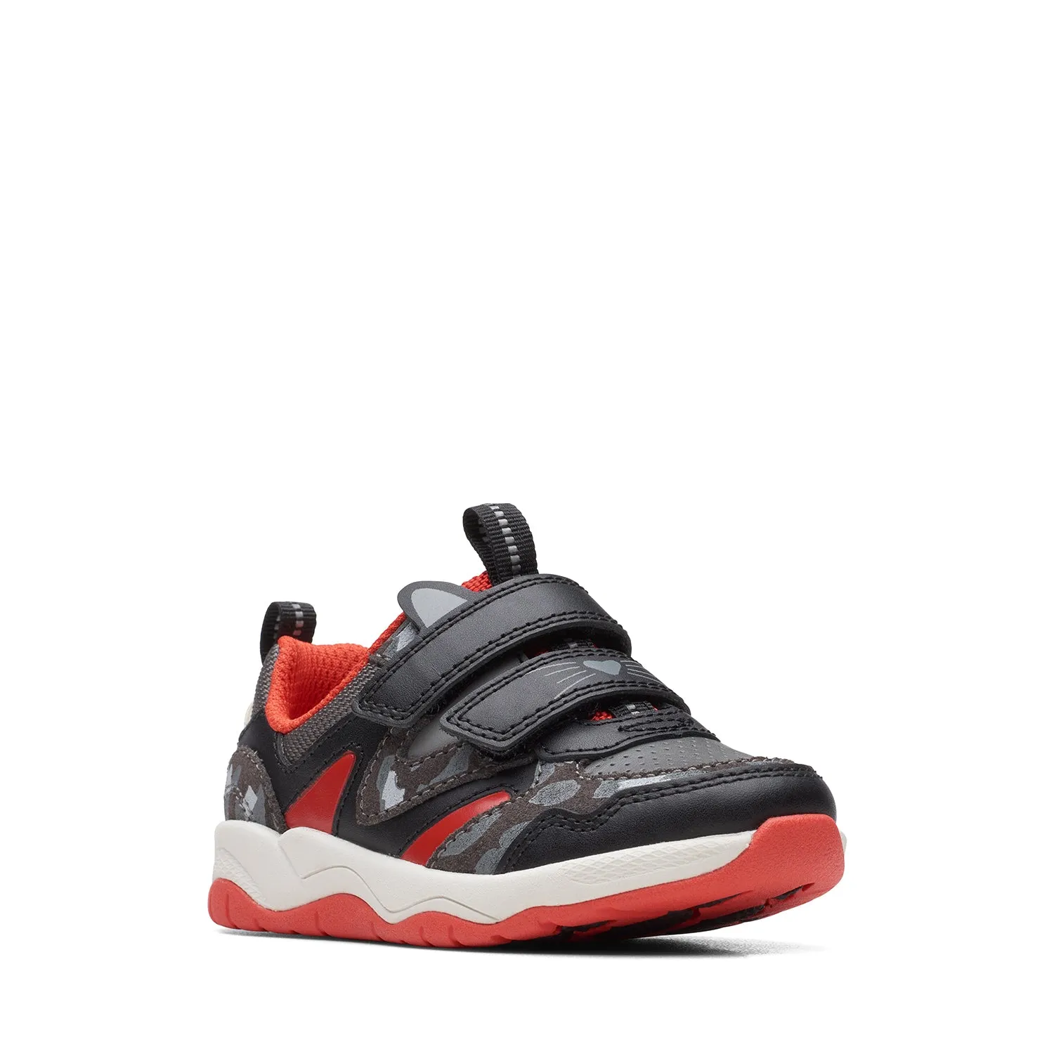CLARKS BOYS CLOWDER RUN TODDLER (WIDE FIT)