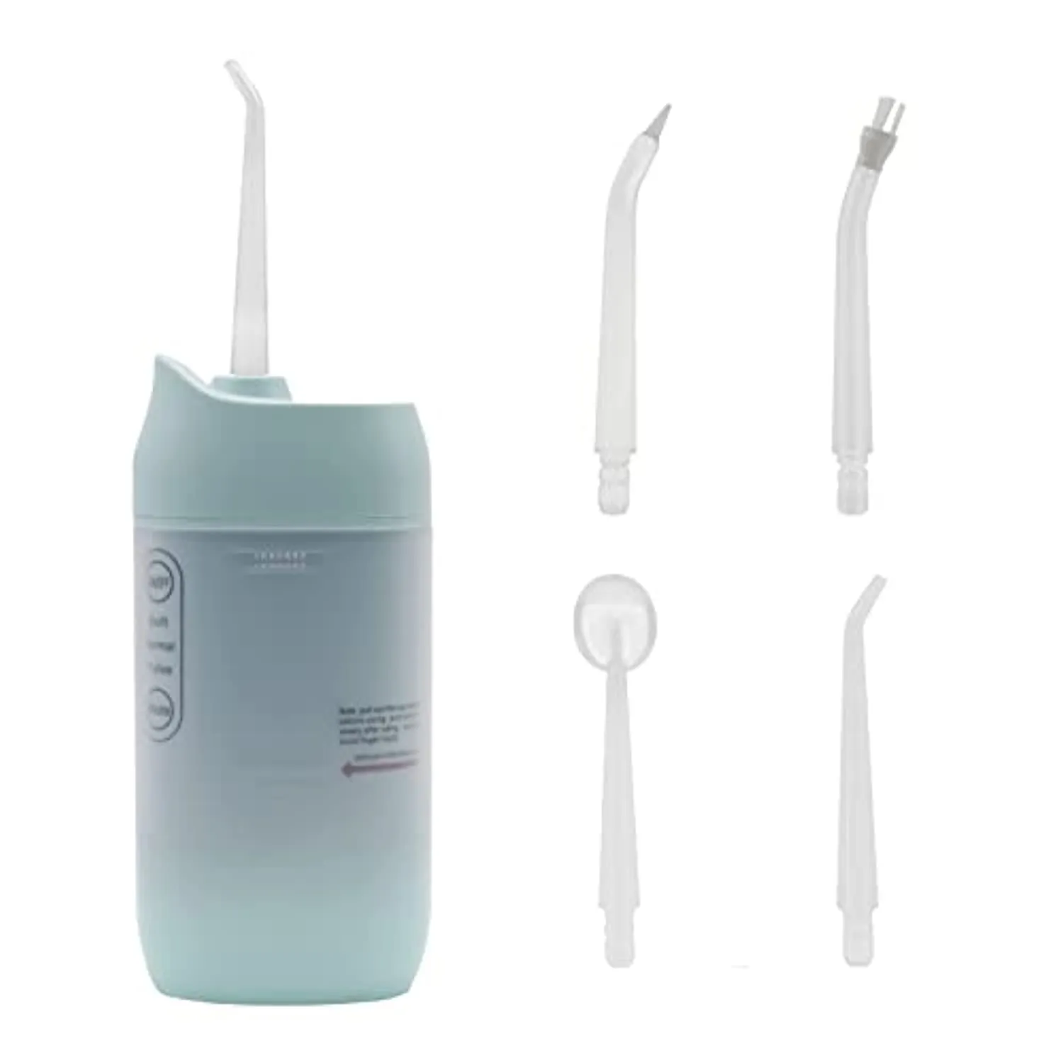 Cordless Water Flosser, Dental Oral Irrigator, MuralMax Professional 300ML Water Teeth Cleaner 3 Modes with 4 Replaceable Jet Tips & Detachable Water Tank for Home Travel Braces Bridges Care IPX7