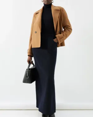 Cropped Peacoat