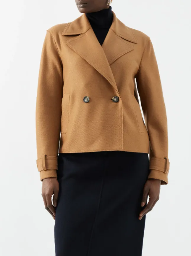 Cropped Peacoat