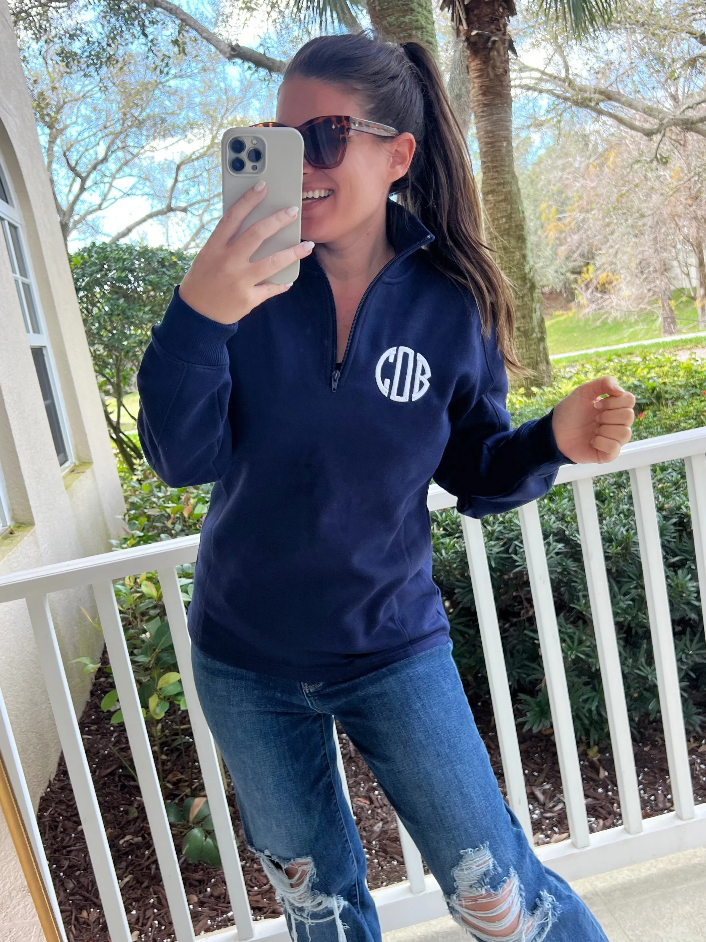 Custom Preppy Fitted Monogram Popover (Ships in 2-3 Weeks)