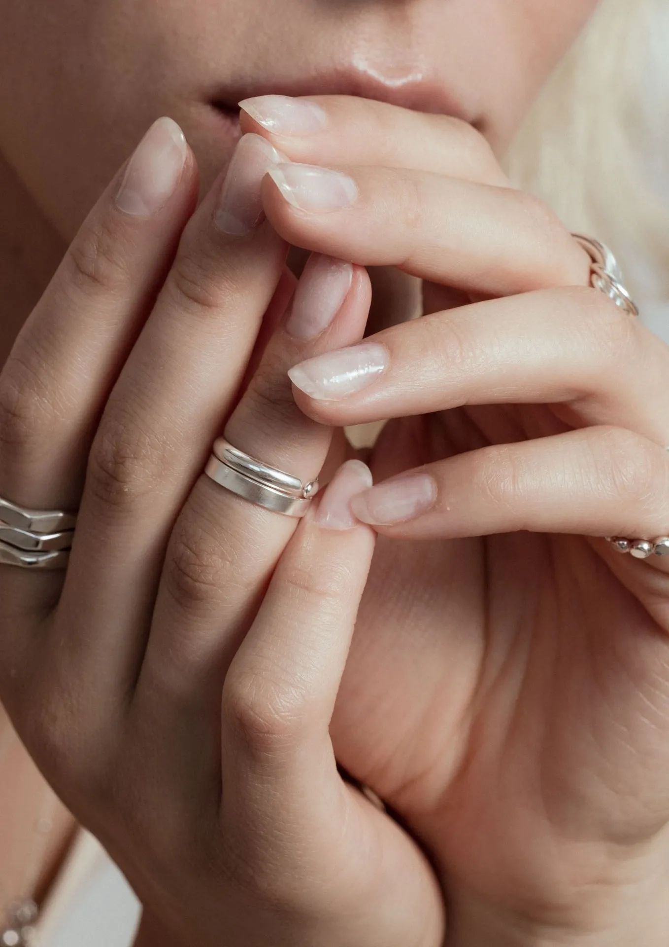 D Toe Ring Silver