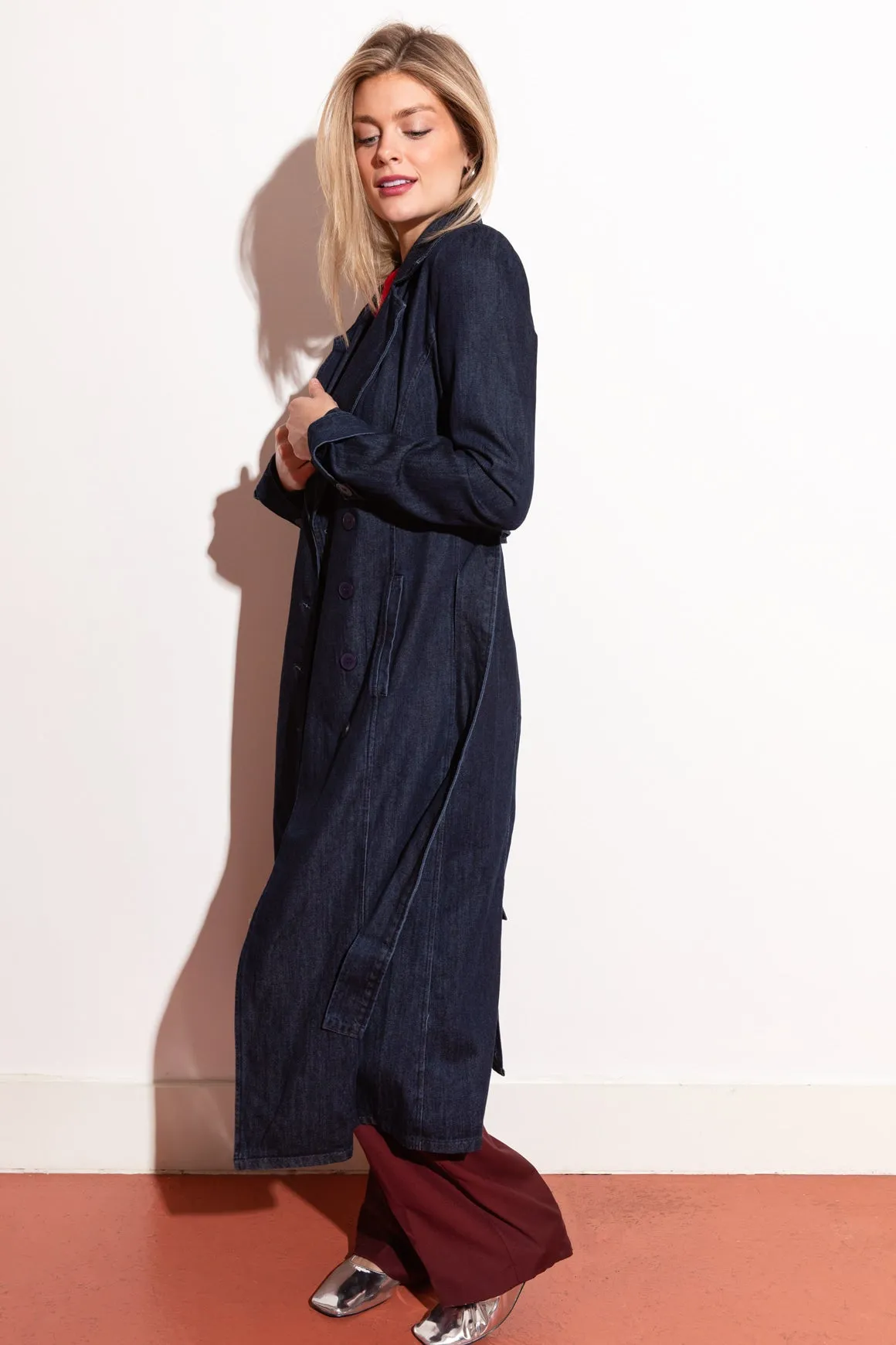 Daisy Denim Trench