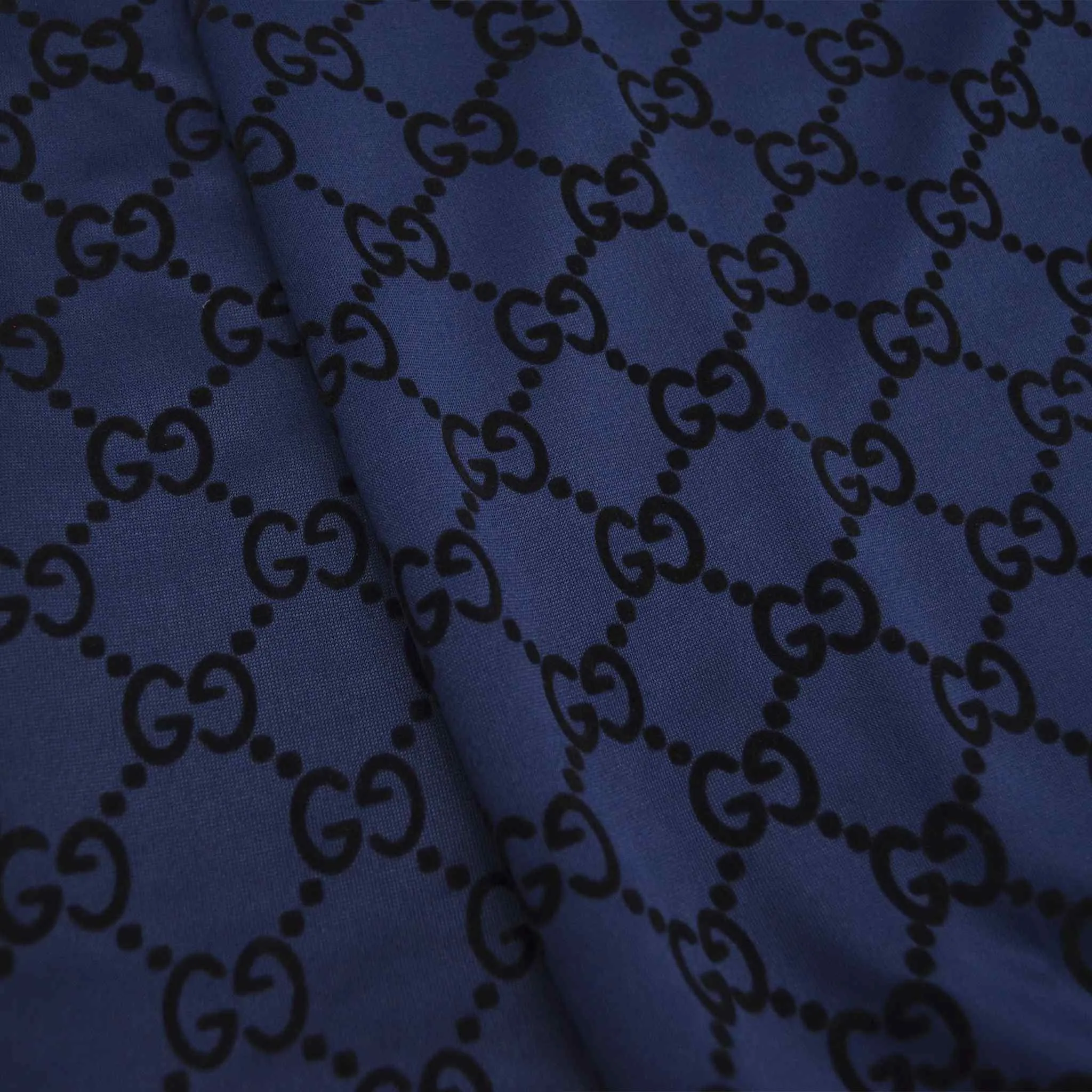 Dark Blue Polyster Sweatshirt for Men