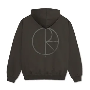 Dave Stroke Logo Hoodie Dirty Black