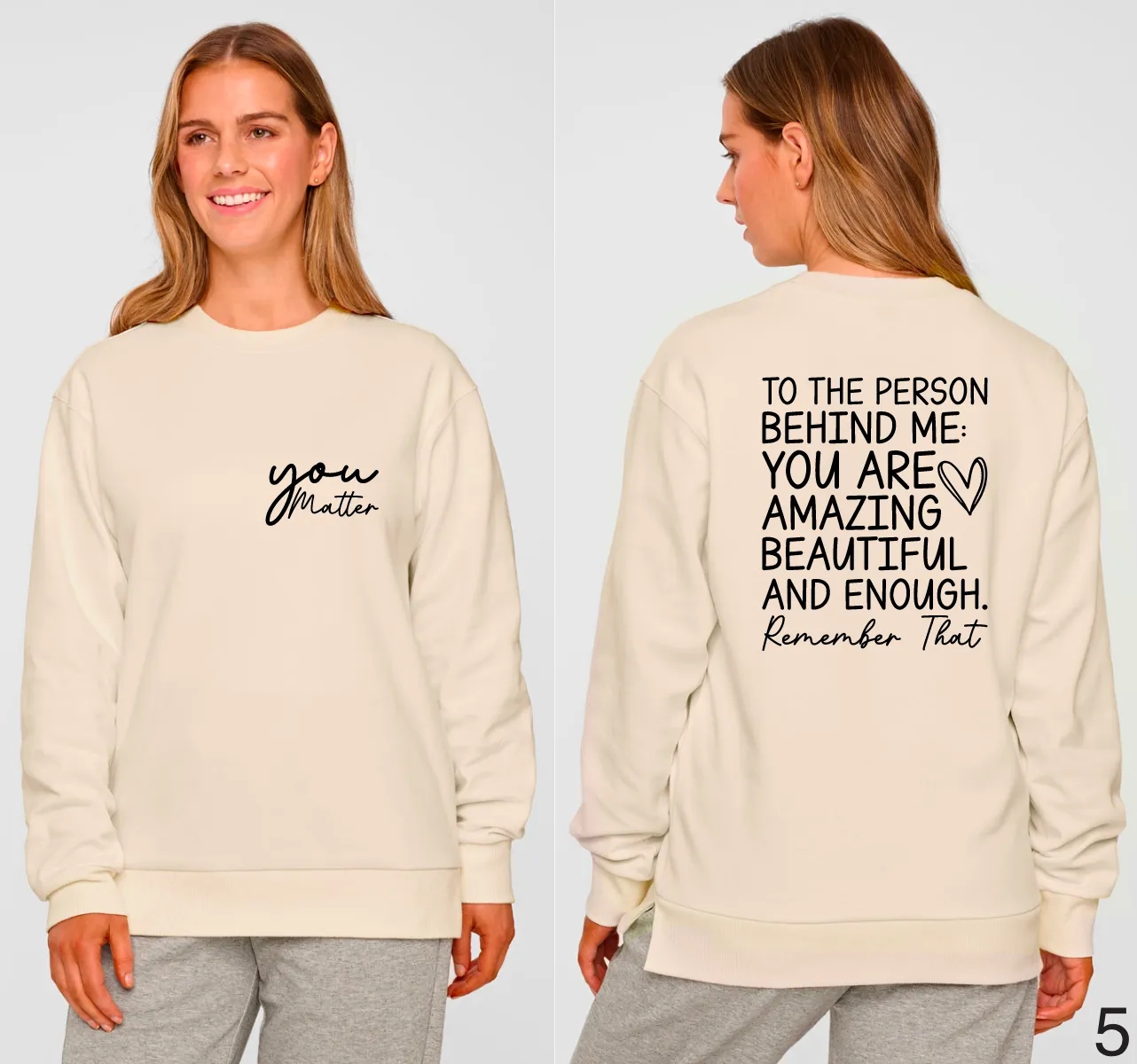 Dear person behind me sweaters & t-shirts.