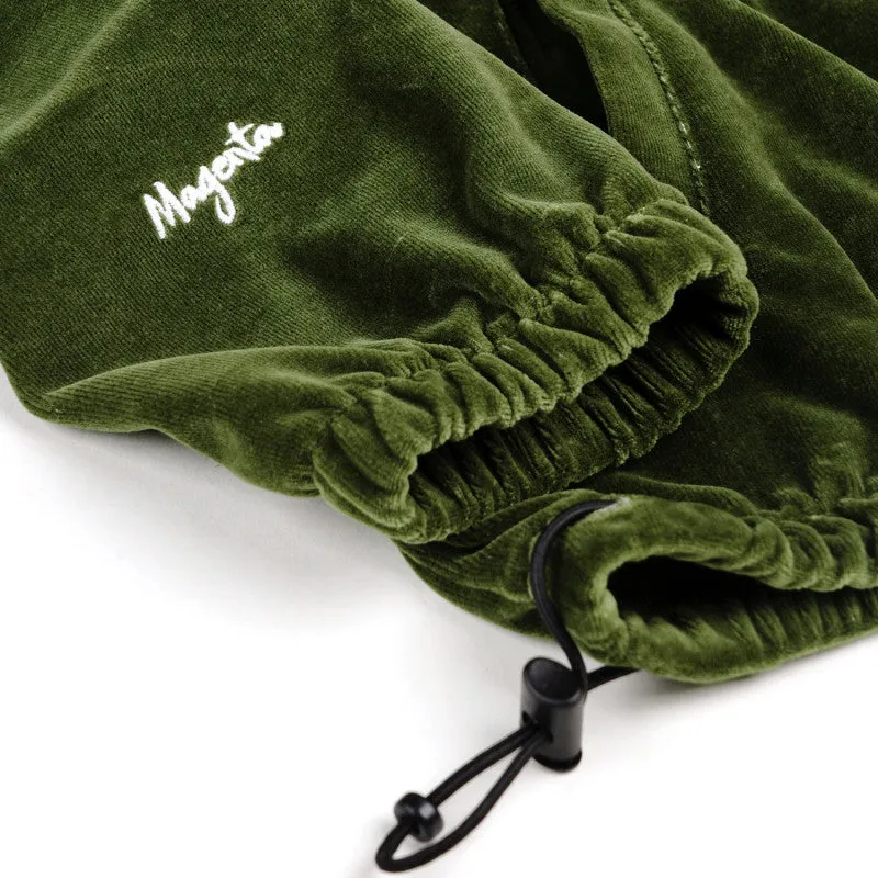 DIMANCHE VELOURS HIGHNECK - FORREST GREEN