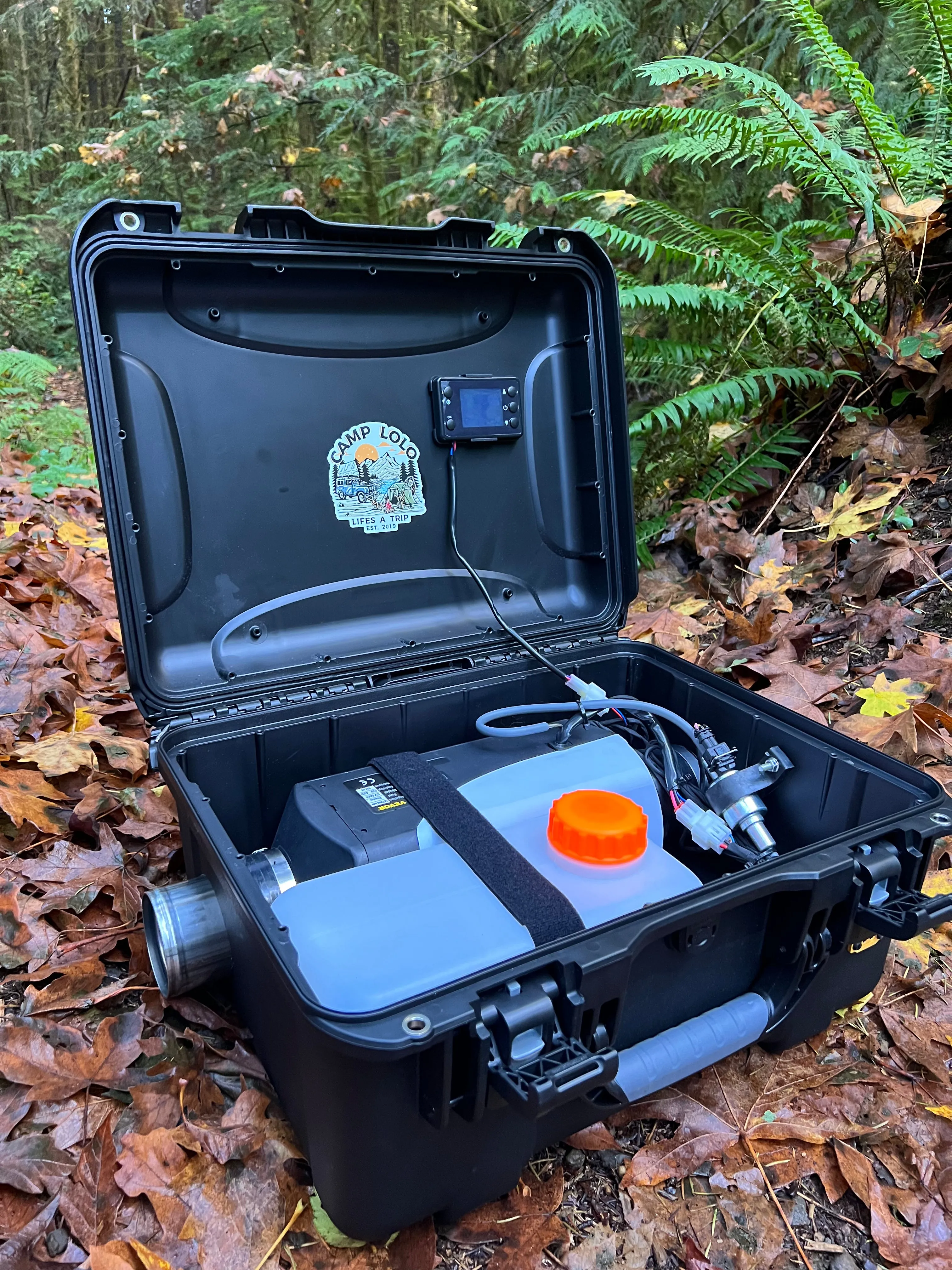 DIY Parts Kit Hot Box - Portable Diesel Heater