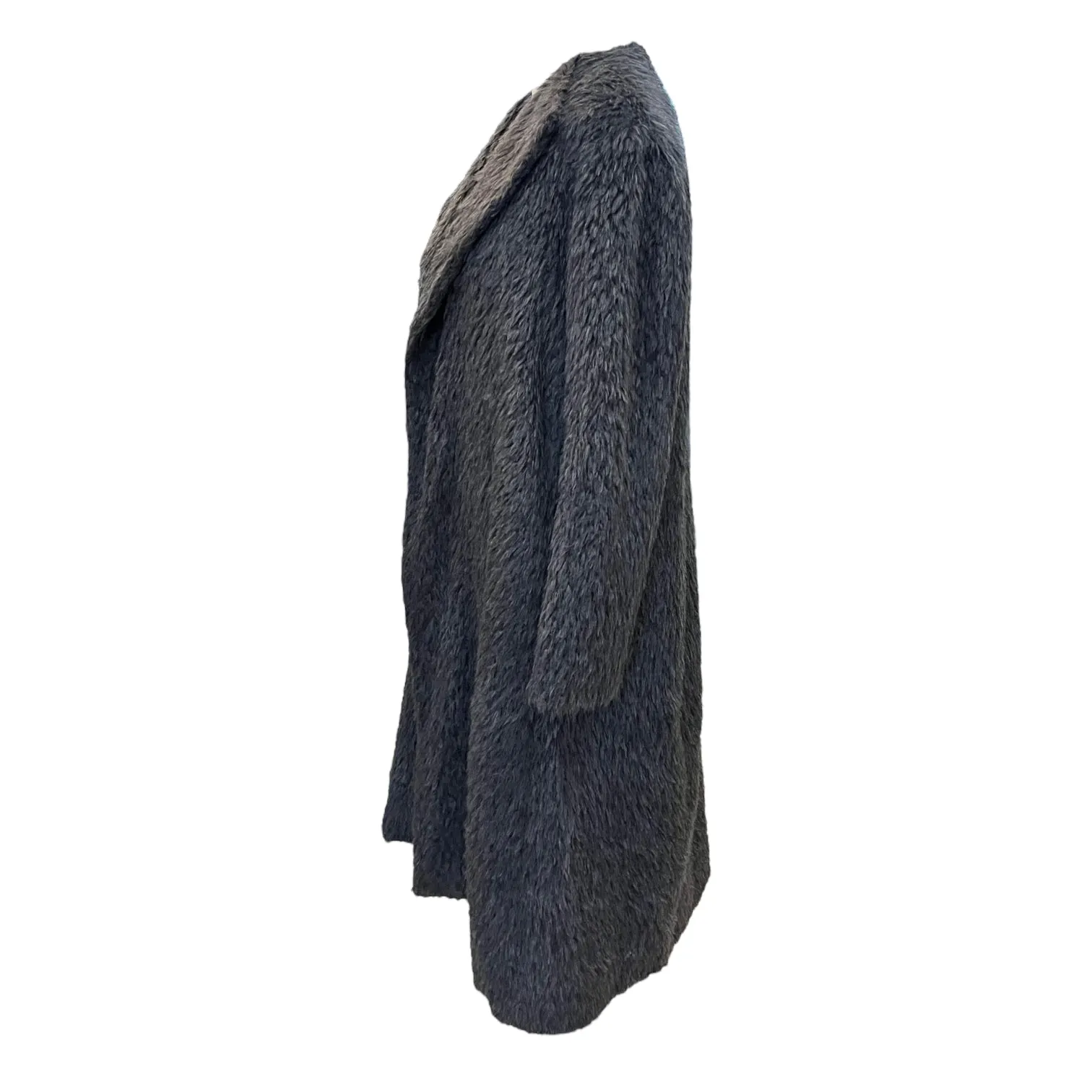 Dorothee Schumacher Grey Shaggy Coat