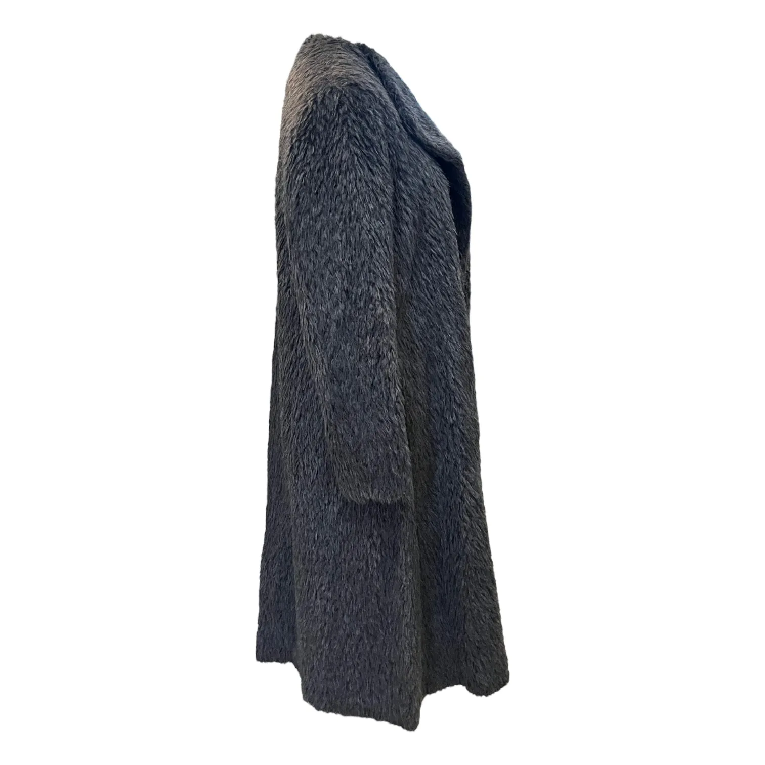 Dorothee Schumacher Grey Shaggy Coat