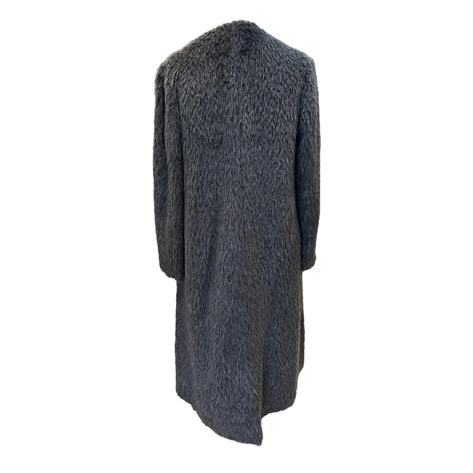 Dorothee Schumacher Grey Shaggy Coat