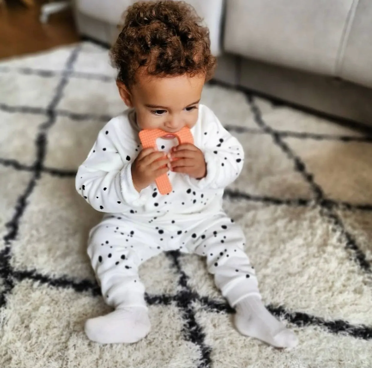 DOTTED tracksuit | milk&black