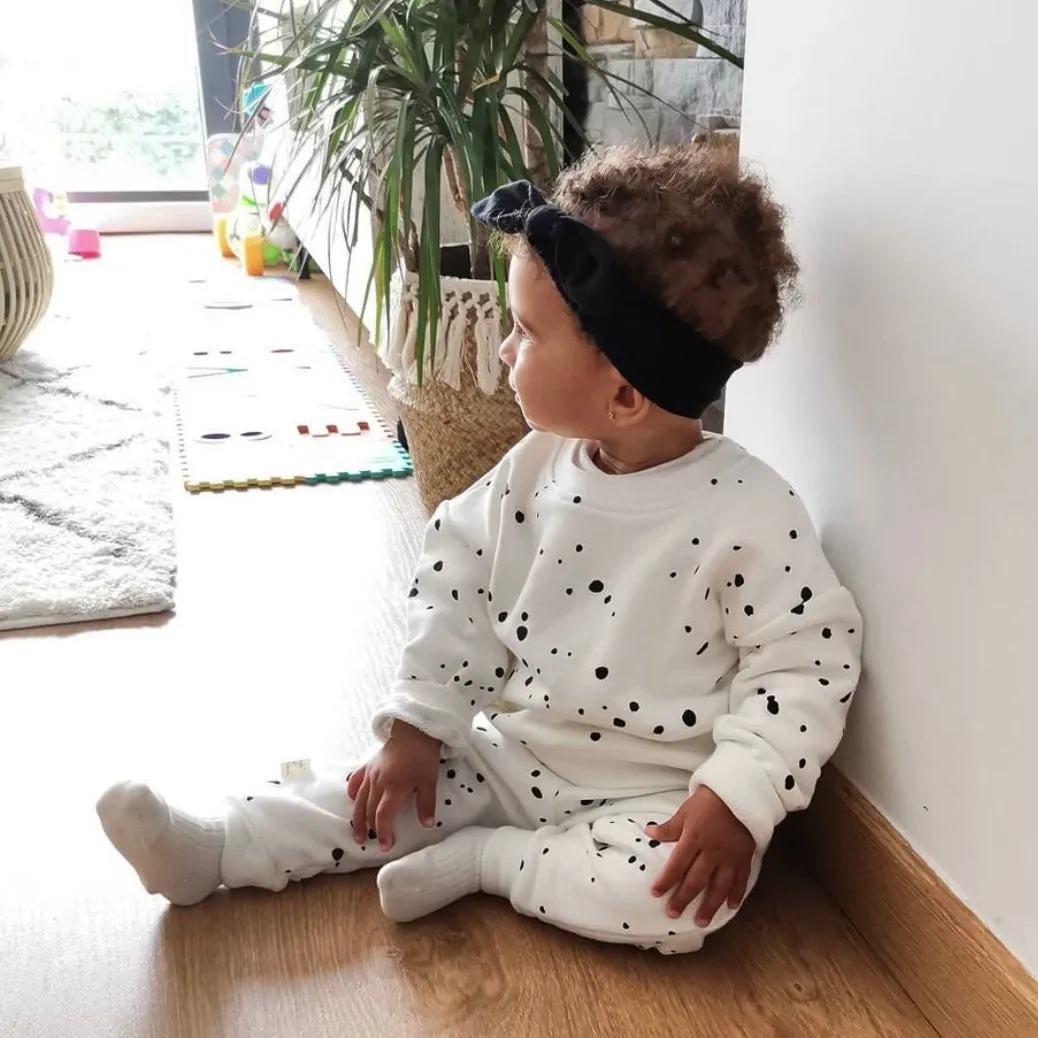 DOTTED tracksuit | milk&black