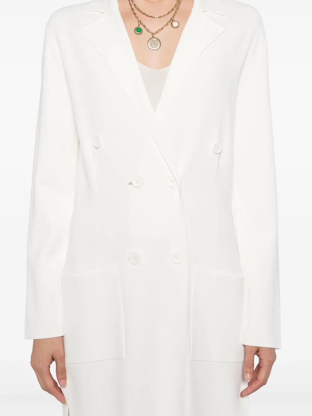 Double-breasted coat