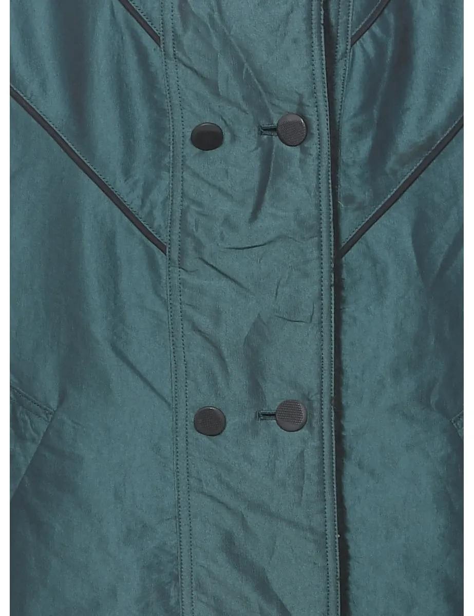 Double Breasted Trench Coat - L