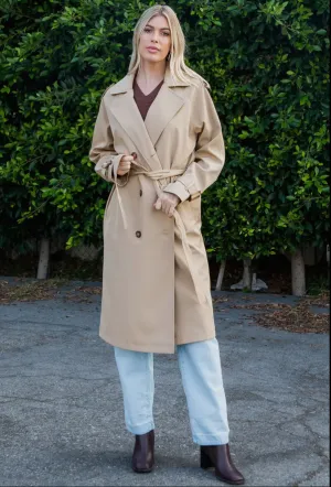 Double Breasted Trench Coat