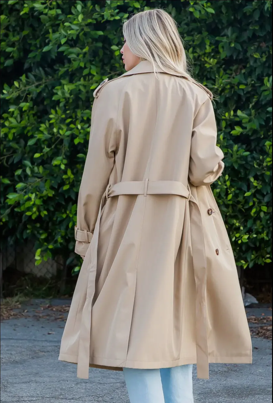 Double Breasted Trench Coat
