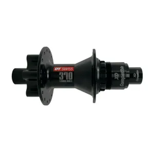 DT 370 Rear Hub - 32 Hole - XD Driver - 6-Bolt - Black - 142 x 12mm