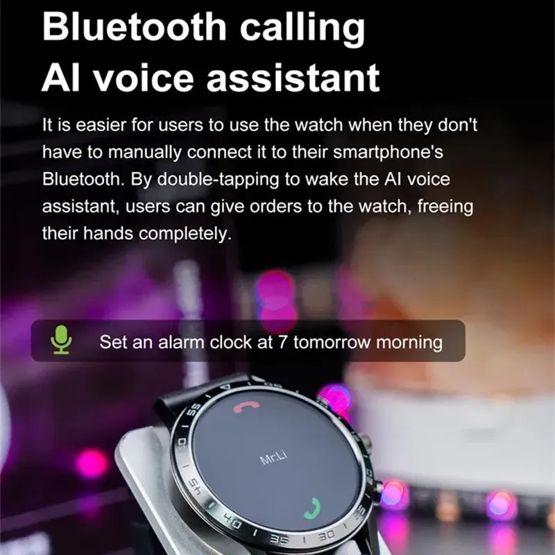 DT70  Smartwatch AI-Powered NFC Bluetooth