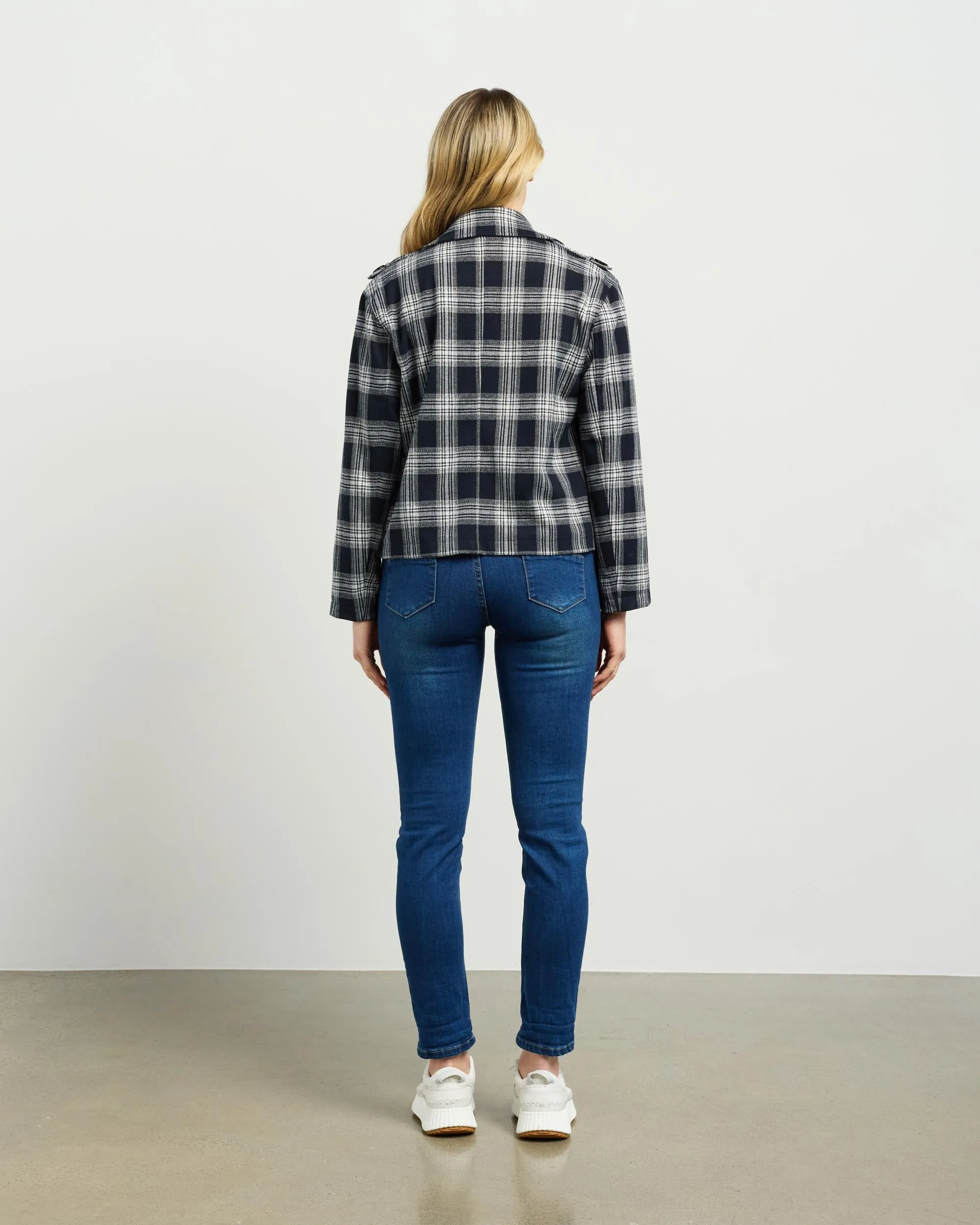 Dylan Jacket | Ink Plaid | Et Alia