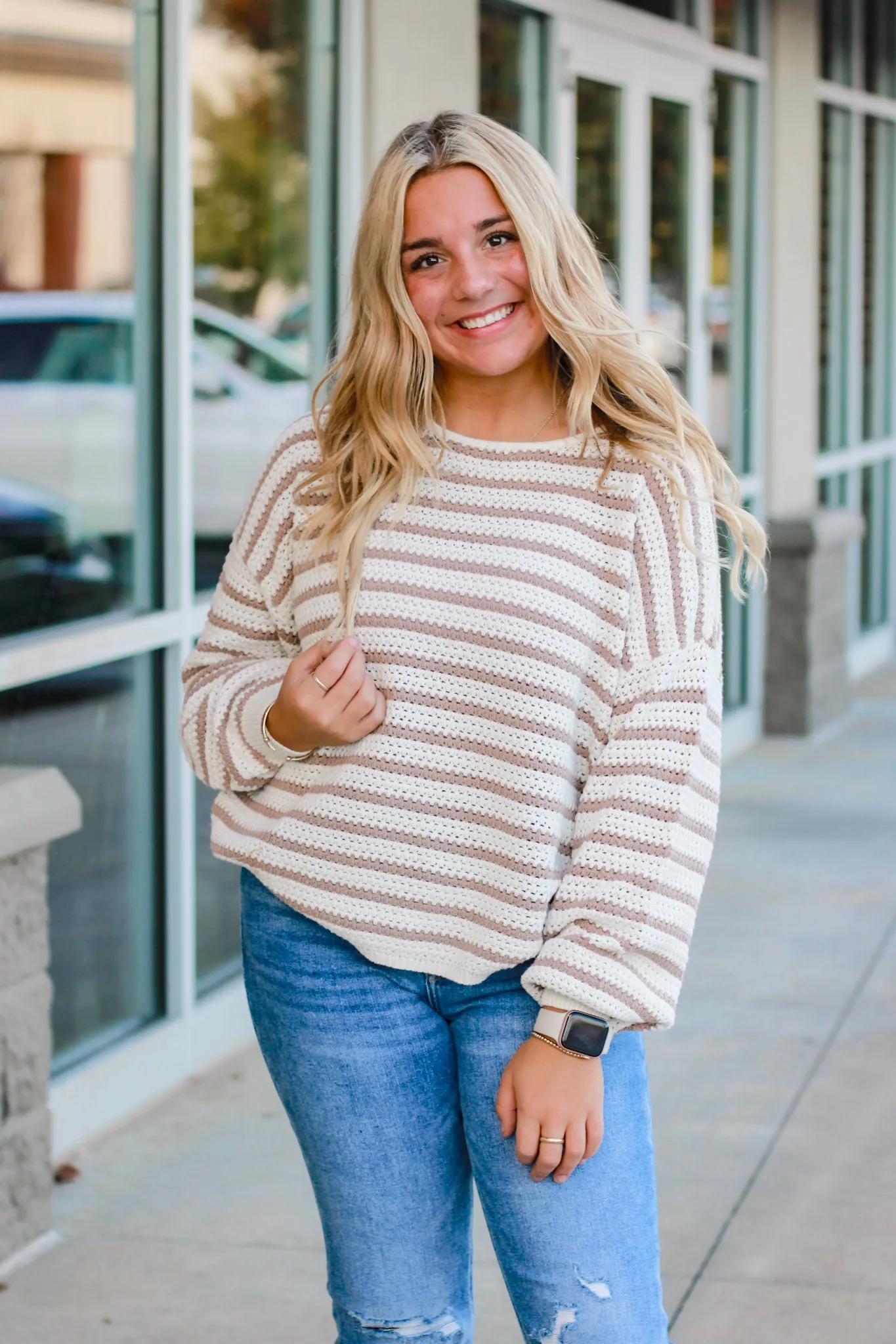 Fall Era Striped Sweater