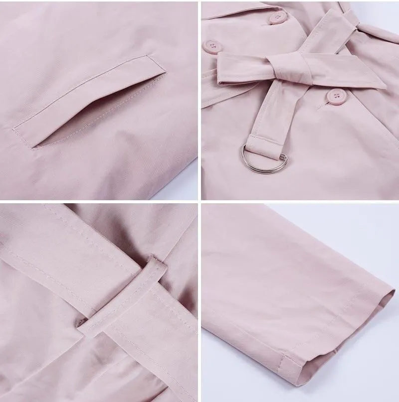 Feeling Right Trench Coat - Khaki