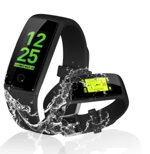 Fitness Tracker, V10 New Version Colourful Screen Smart Bracelet with Heart Rate Blood Pressure Monitor,Smart Watch Pedometer Activity Tracker Bluetooth for Android & iOS