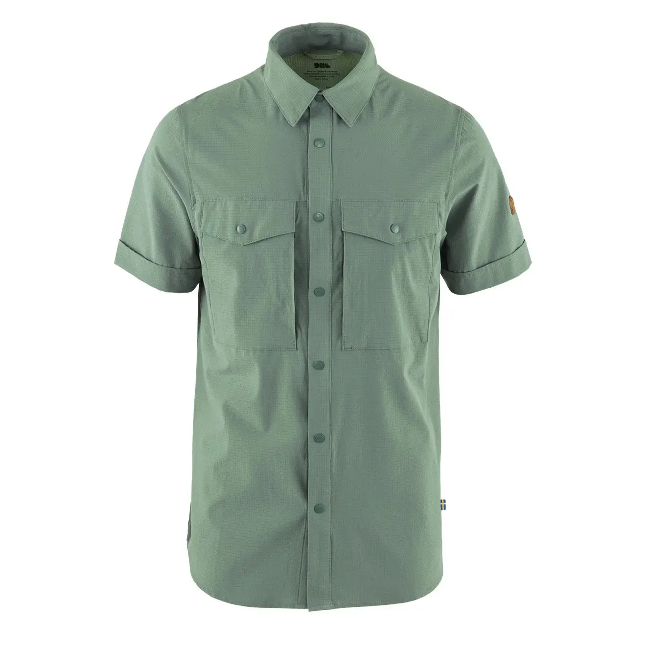 Fjallraven Abisko Trekking Shirt SS Patina Green