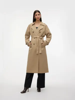 Fleur Long Trench Coat