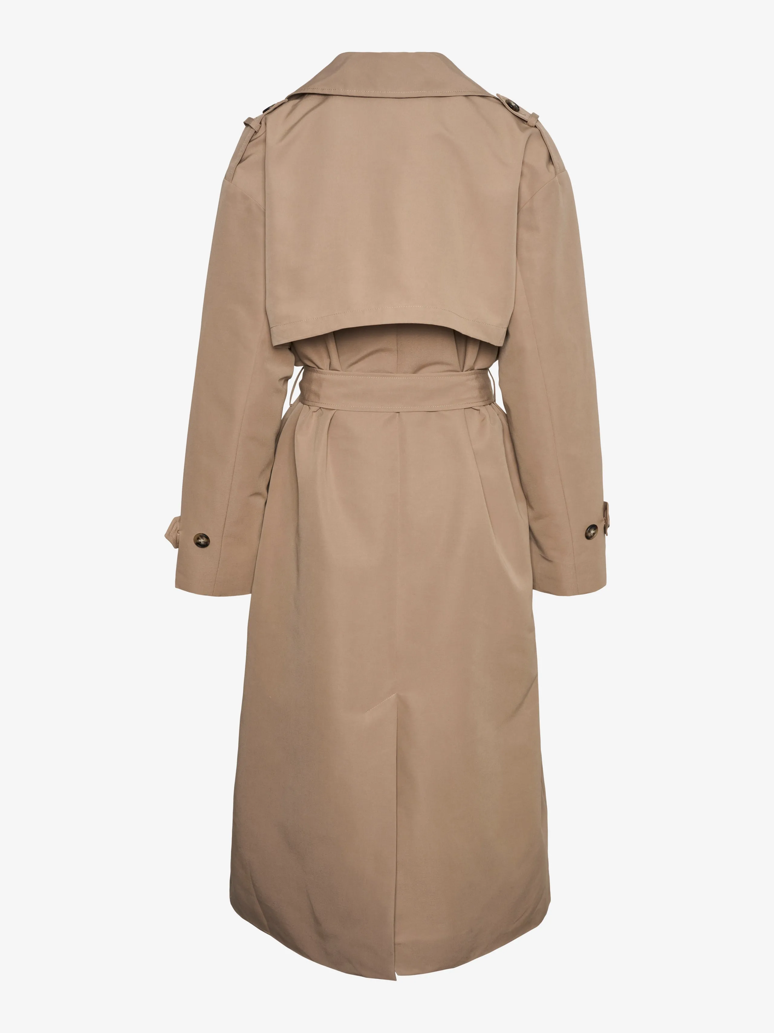 Fleur Long Trench Coat