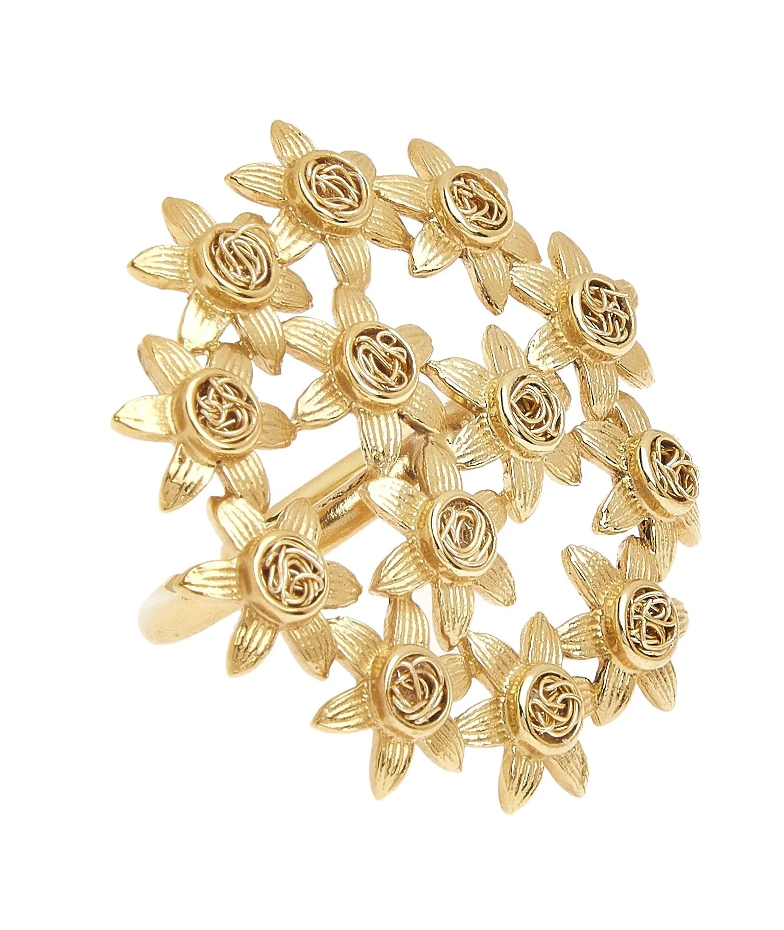Flower Adjustable Ring