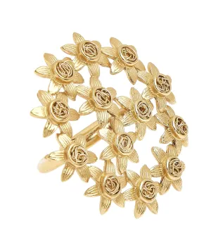 Flower Adjustable Ring