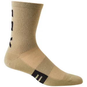 Fox 6 Inch Flexair Merino Socks - Bark
