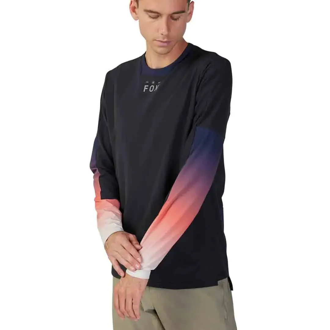 Fox DEFEND Thermal Jersey Lunar Black 2023