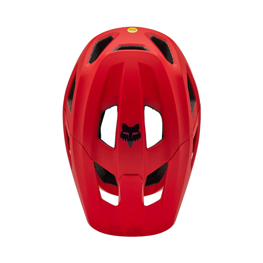 Fox Mainframe Helmet Trvrs Mips Ce - Flo Red